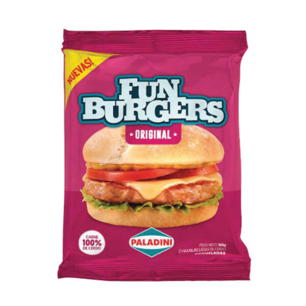 Hamburguesas Fun Burgers Paladini Original