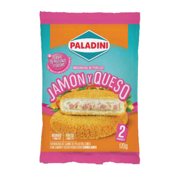 Medallón de Pollo con Jamón y Queso
